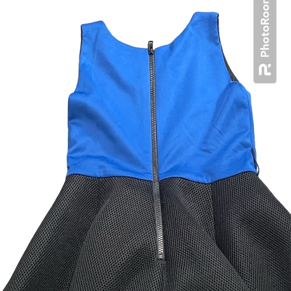 ZOE LTD.**Gorgeous Blue/Black Puffy Party Dress**Size 12 $328 - Picture 4 of 5